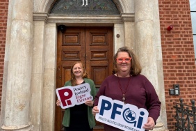 Pictured announcing the new Award, Claire Power, Director, Poetry Ireland and Aine Dunne, Chief Executive Officer, PFGi 