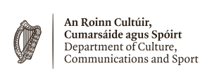 Logo Dept Culture Communications and Sport Std Black